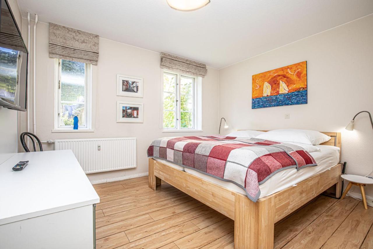 Fewo1846 - Gerty Molzen - Komfortable 2-Zimmer-Wohnung Mit Terrasse Im Stadtzentrum Flensburg Kültér fotó